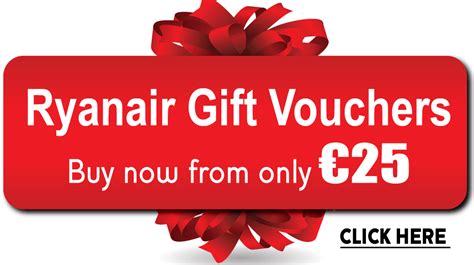 ryanair gift vouchers